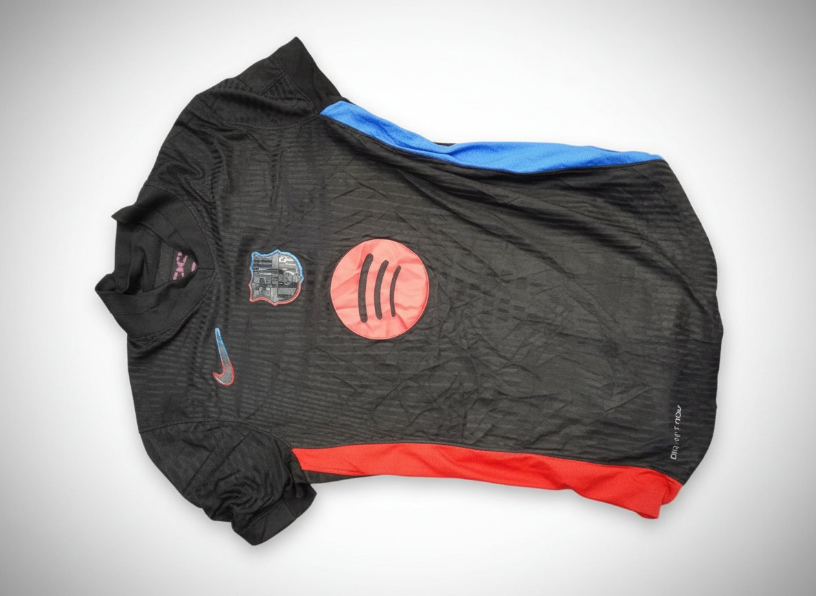 Voici la proposition pour ce maillot d'entraînement du FC Barcelone