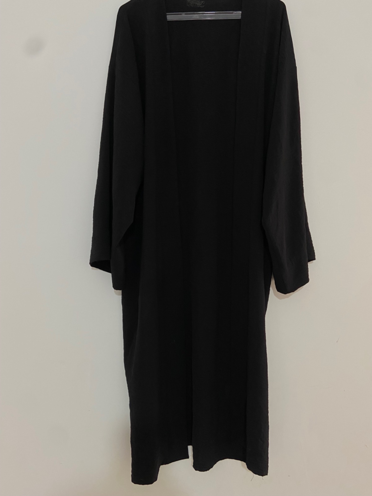 Kimono abaya noir 