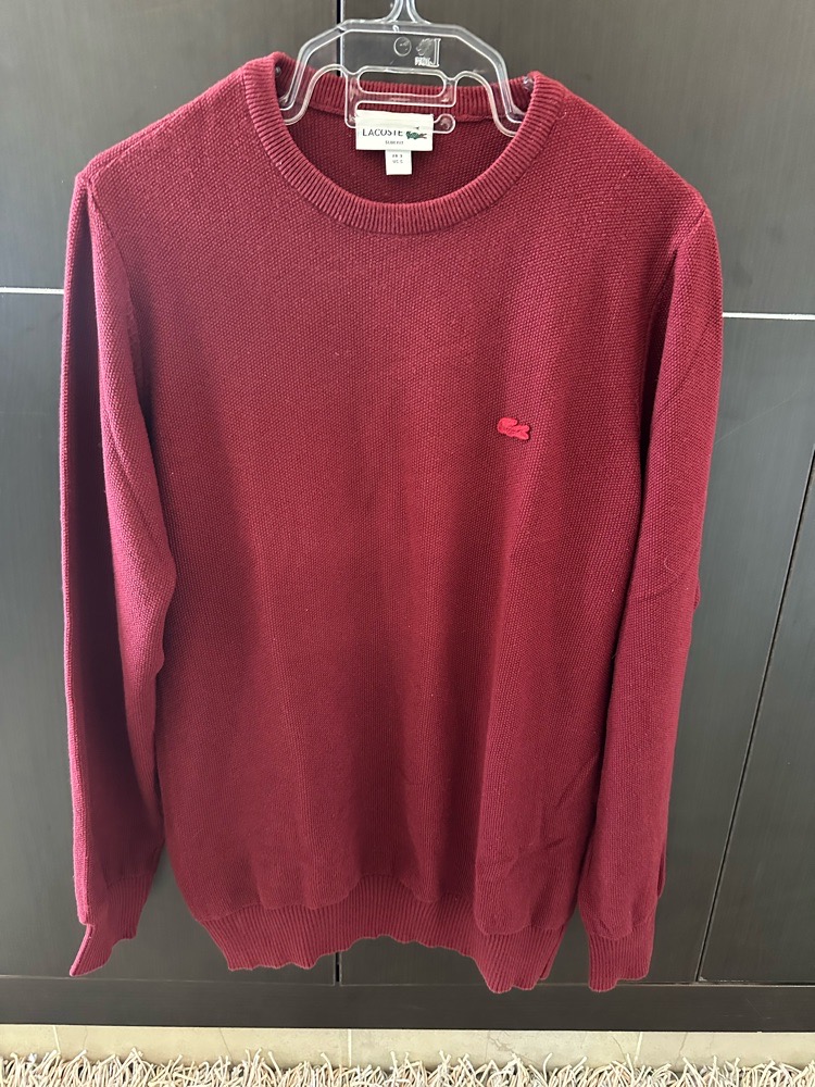 Pull col rond Lacoste