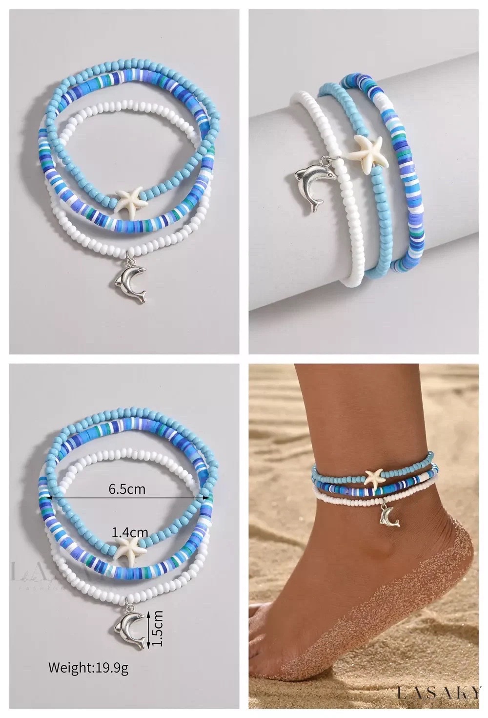 Collier élégant en acier inoxydable