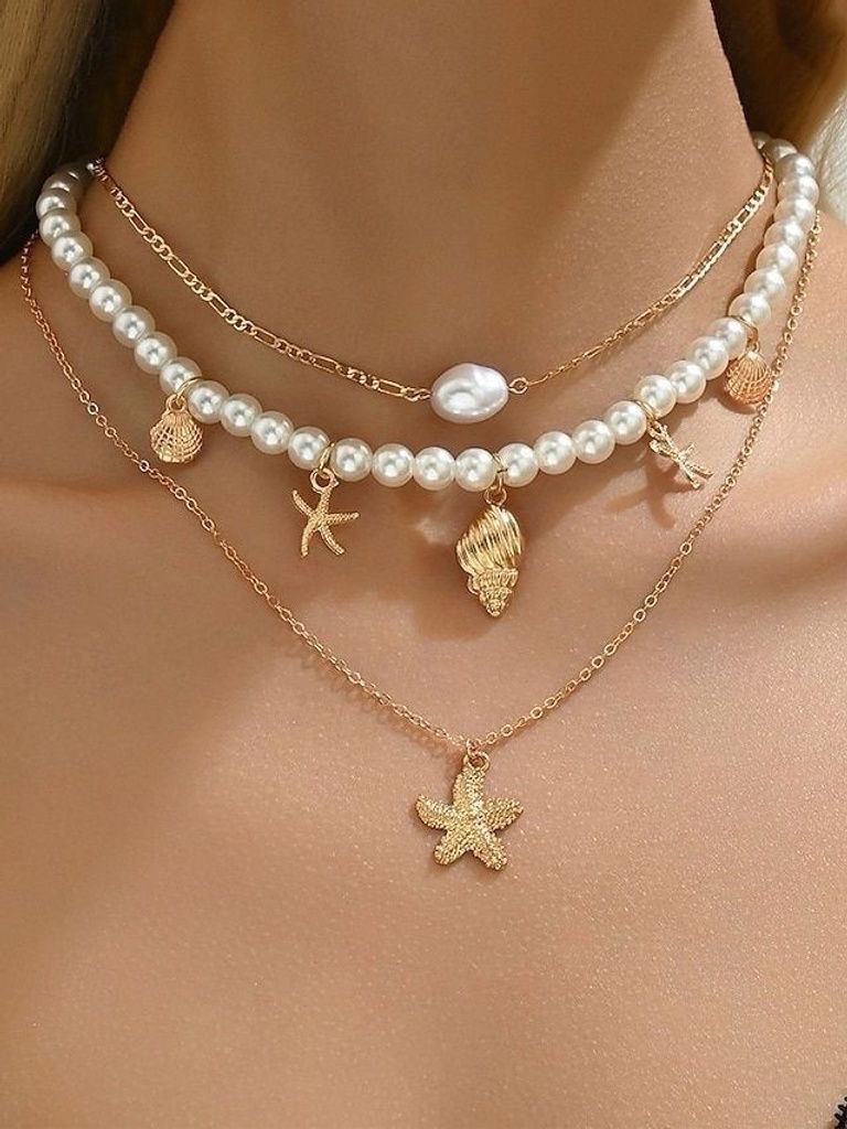 Collier élégant en acier inoxydable