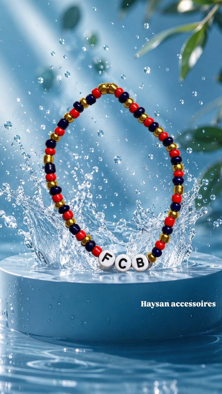 Bracelet FC Barcelone – L’accessoire incontournable pour les vrais supporters 🔵🔴