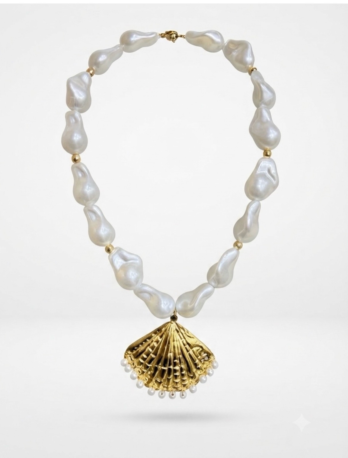 Collier Coquillage Blanc – Élégance Naturelle | Haysan Accessoires
