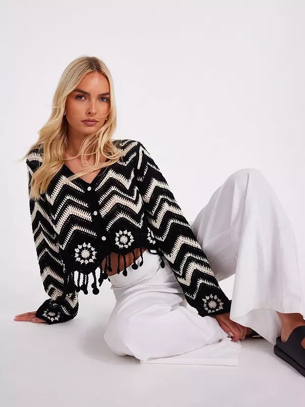 Gilet crochet 