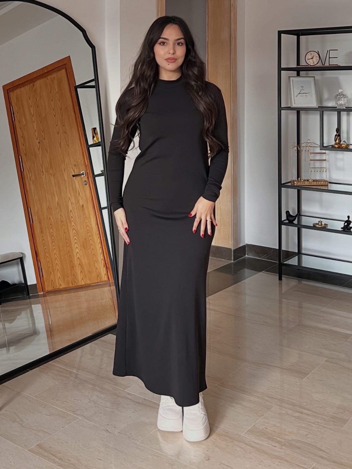 Robe viva en noir