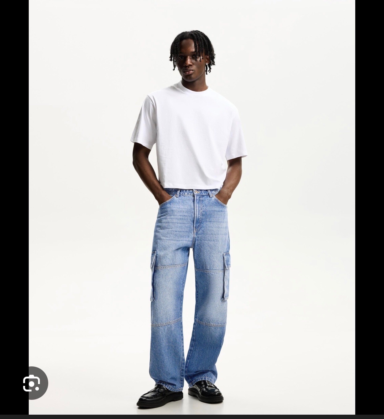 Jean cargo homme 