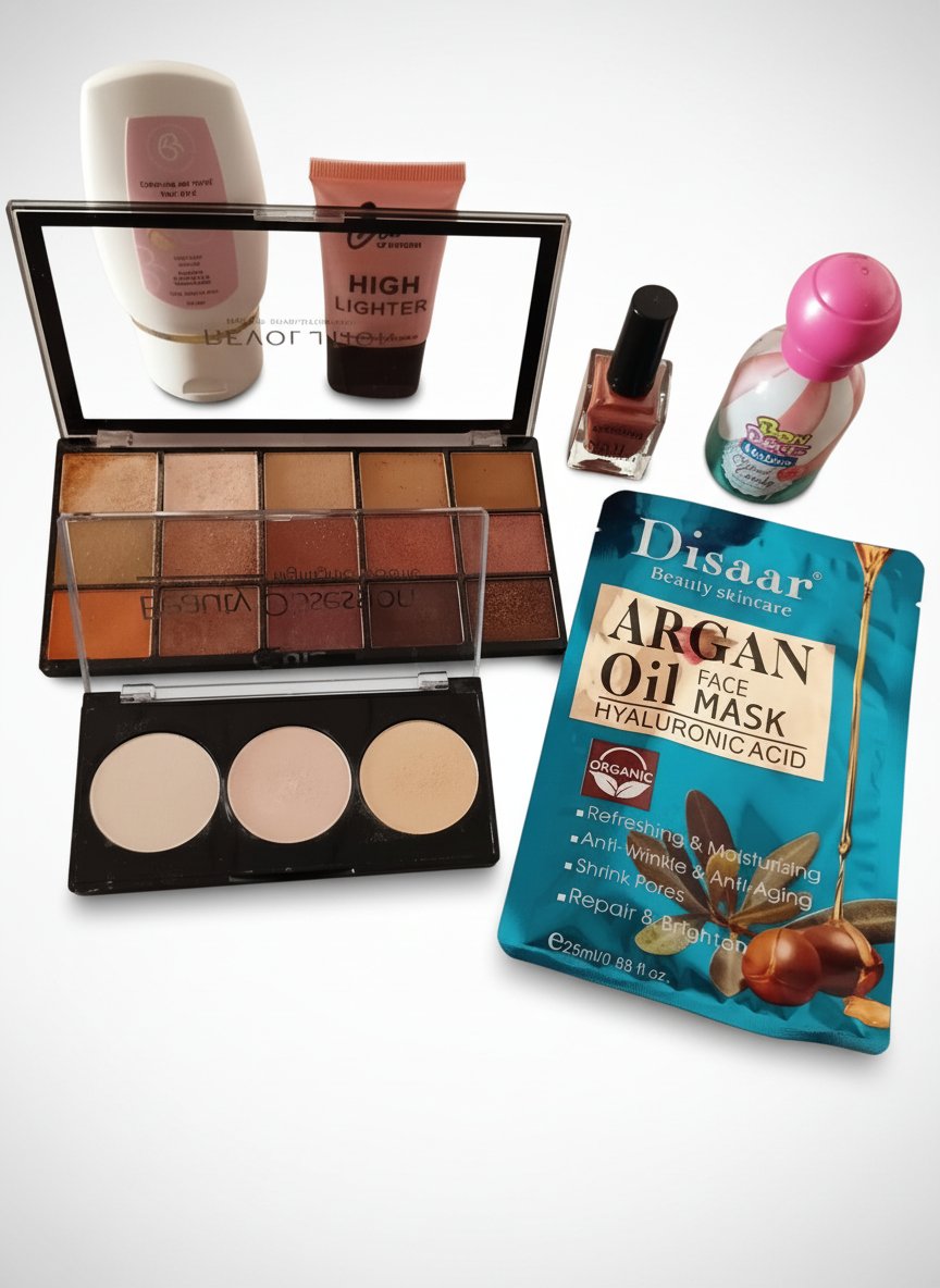 Pack produits cosmétiques soldé 