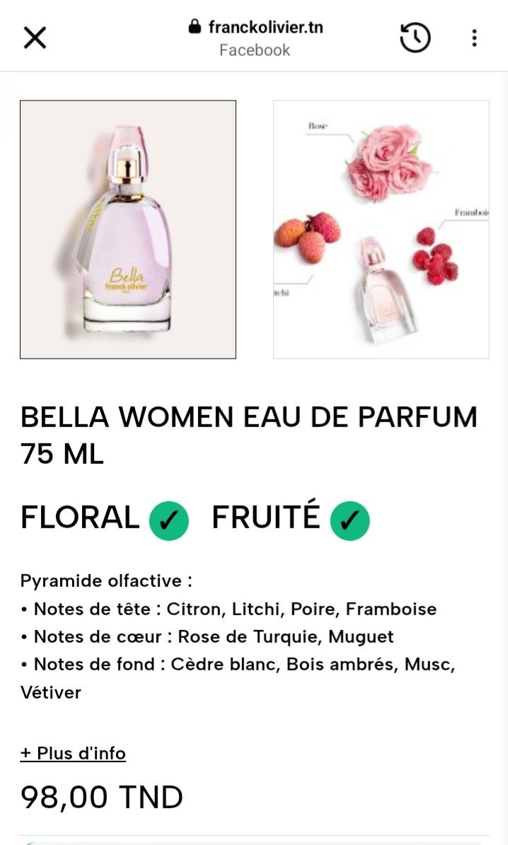 Parfum authentique 
