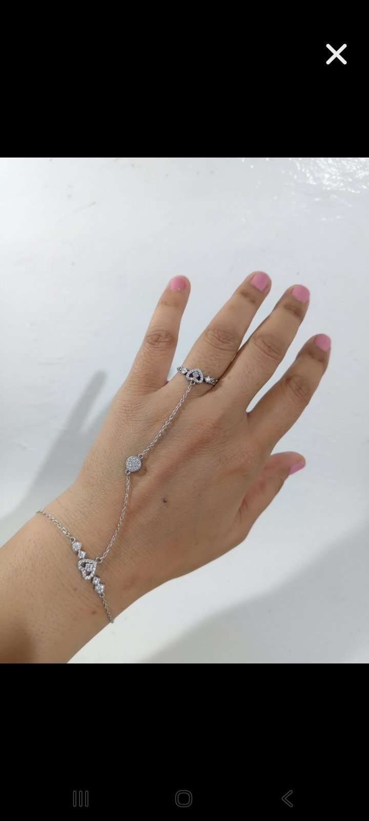 Bracelet argent petit taille 