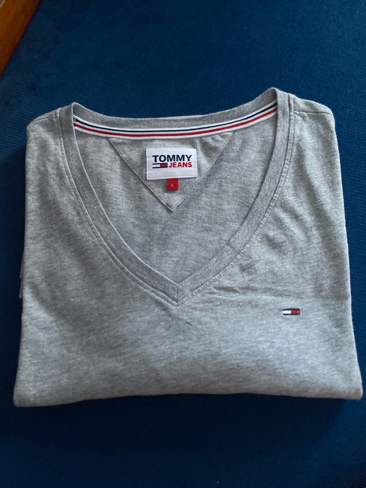 T-shirt Tommy Hilfiger col-V homme