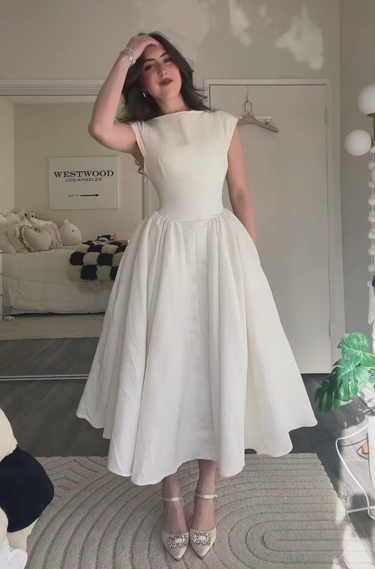 Robe blanc