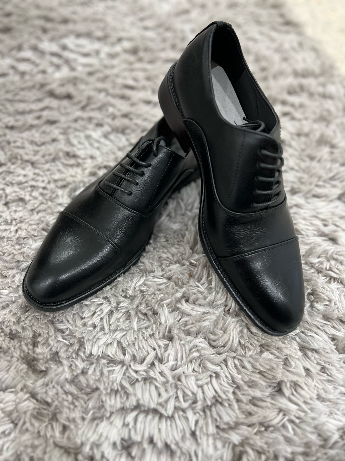 CHAUSSURES COSTUME CUIR FORME ALLONGÉE