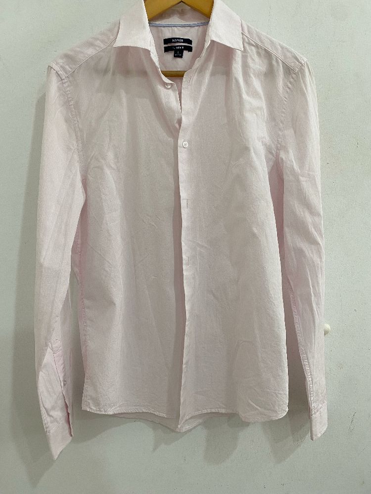 Chemise Kiabi avec rayure rose bébé