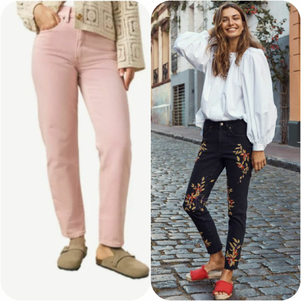 Lot 2 pantalons jean de la marque H&M et primark