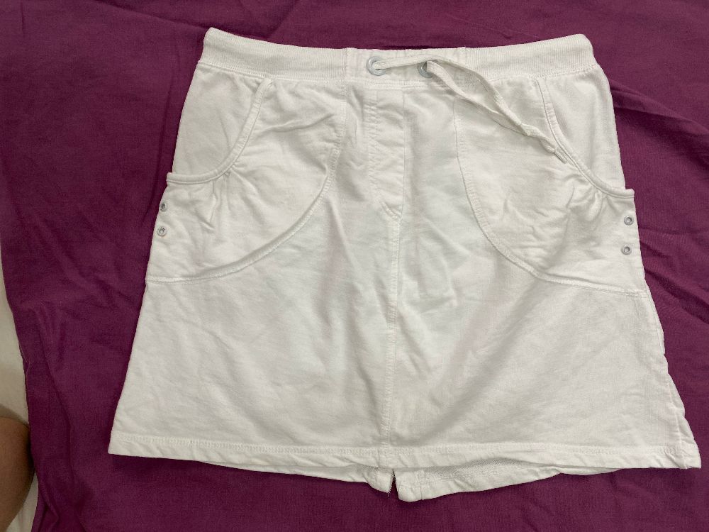 Joli mini jupe blanche ylabes t 36