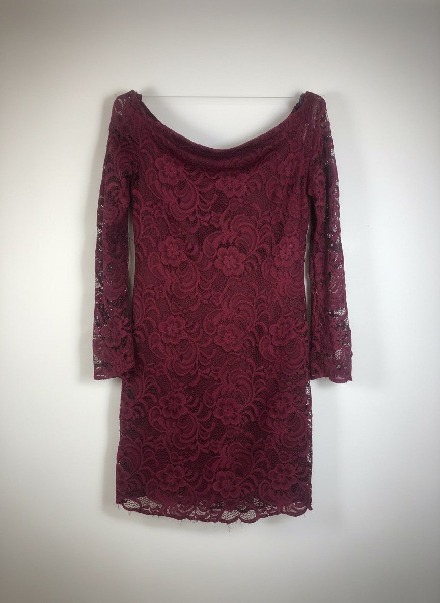 Robe bordeaux – Taille M