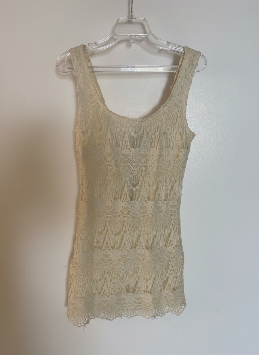 Robe Bershka blanche – Taille XS (EU 34)