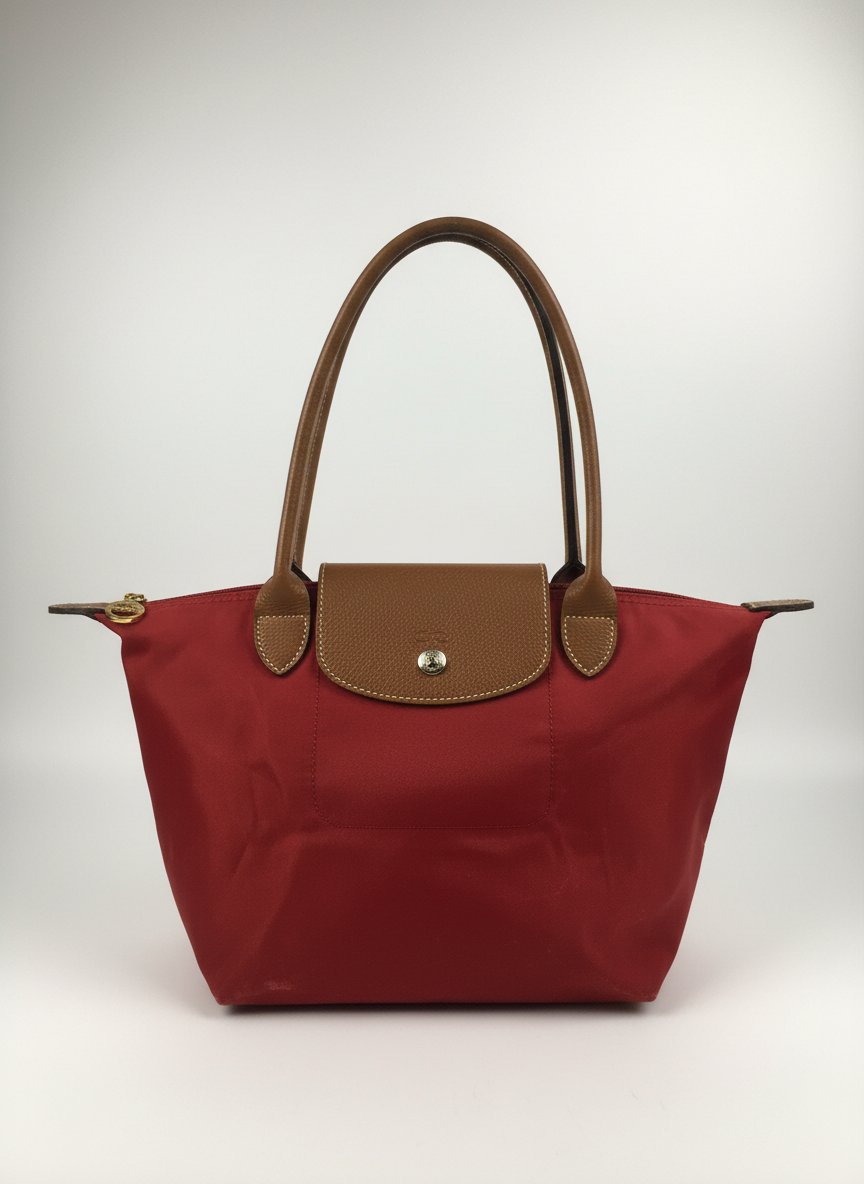 Sac Longchamp Moyenne taille Rouge foncée : Arrivage jdida profitez