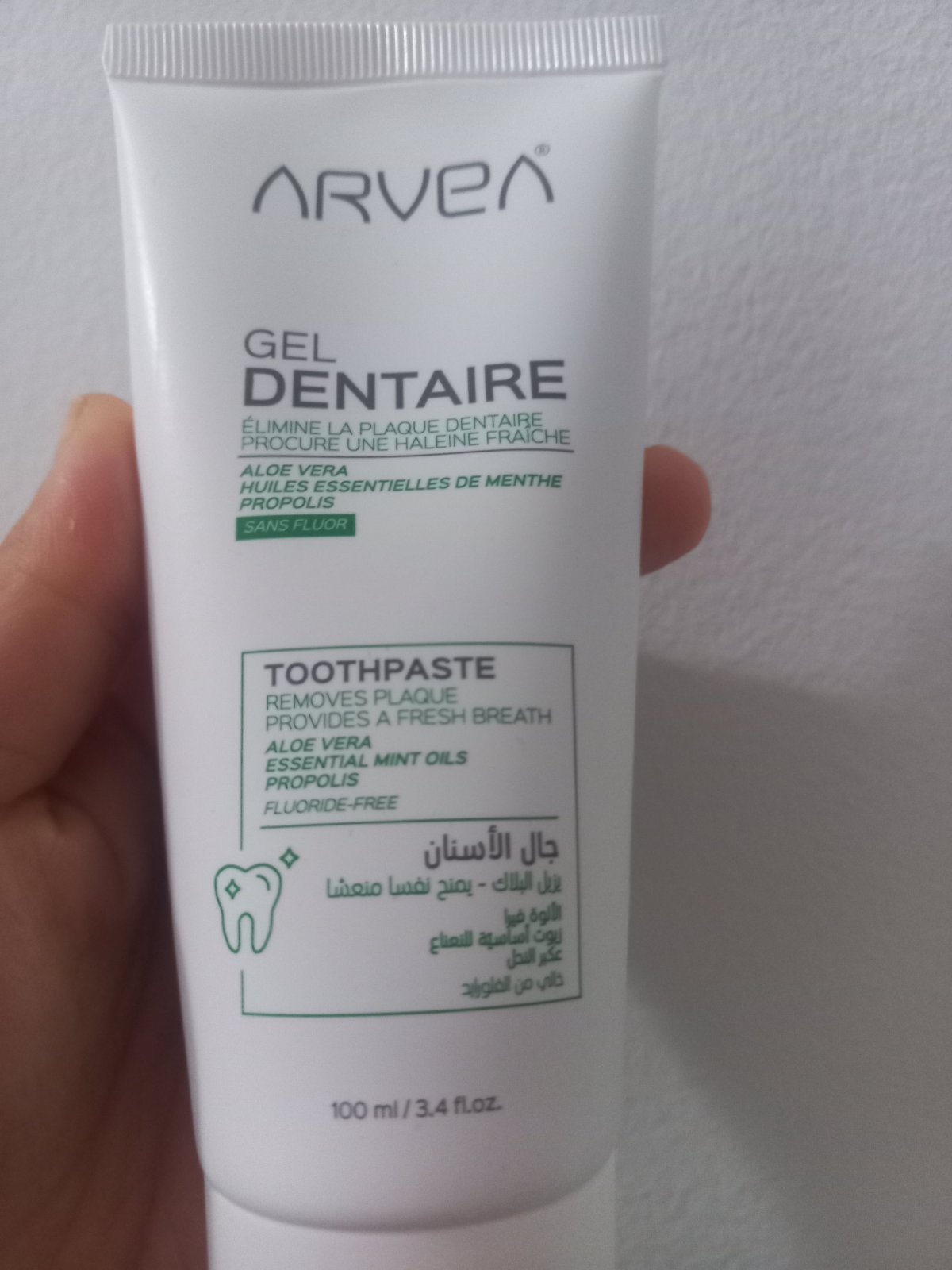 Gel dentaire Arvea 
