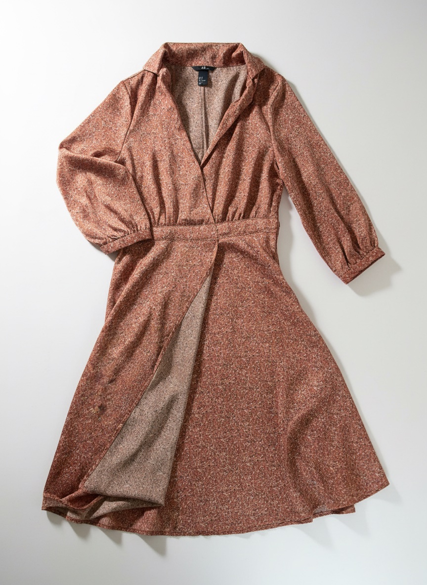 Robe satinée H&M XS