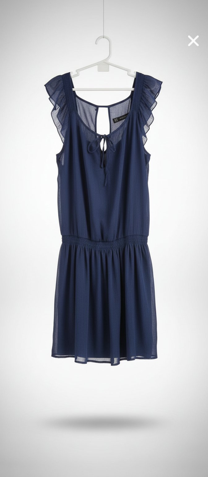 Robe bleue zara 