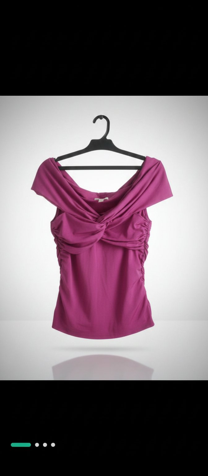 Pull sans manche col bateau 
