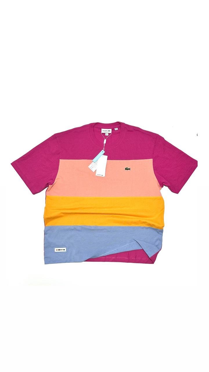T-shirt LACOSTE Multicolore - Neuf avec étiquette