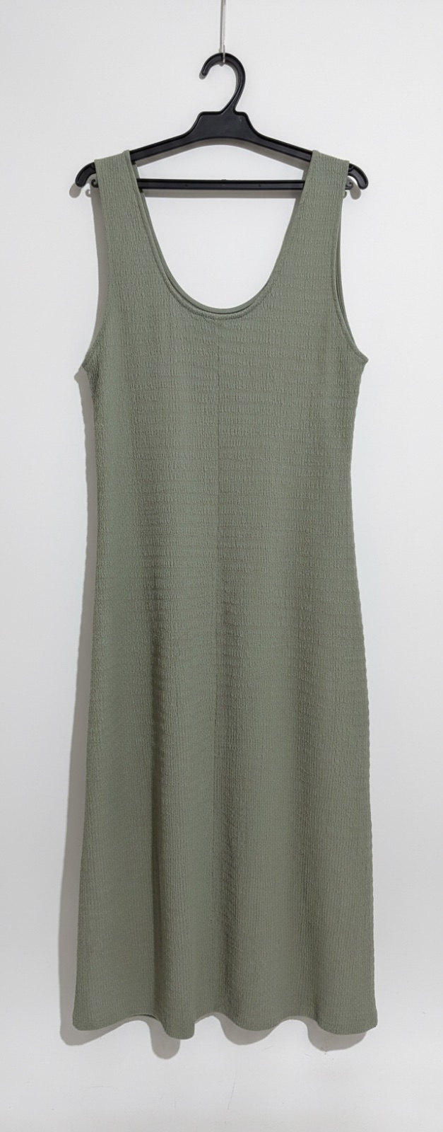 TEXTURED JERSEY MAXI DRESS