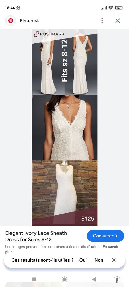 Robe mariage ou fiançailles 
