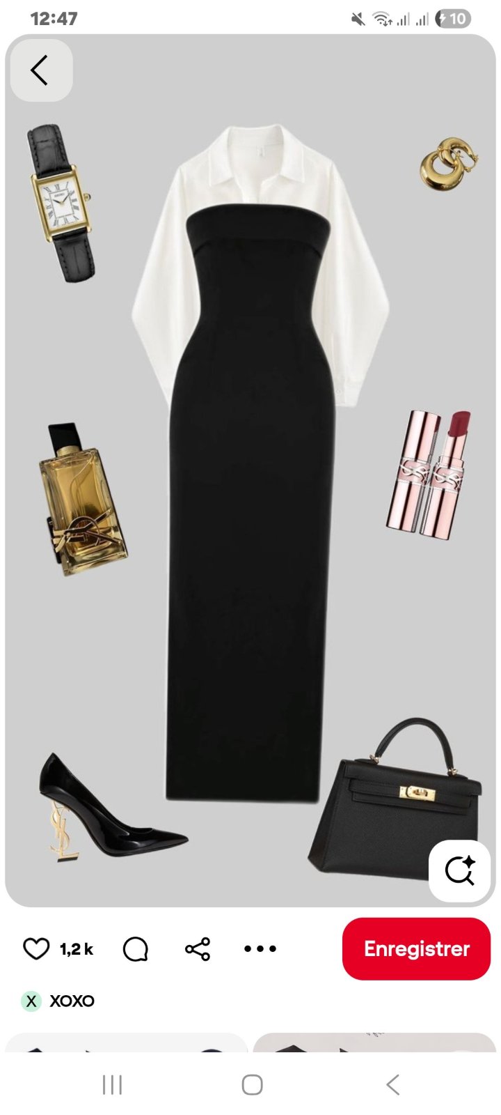 Robe noir