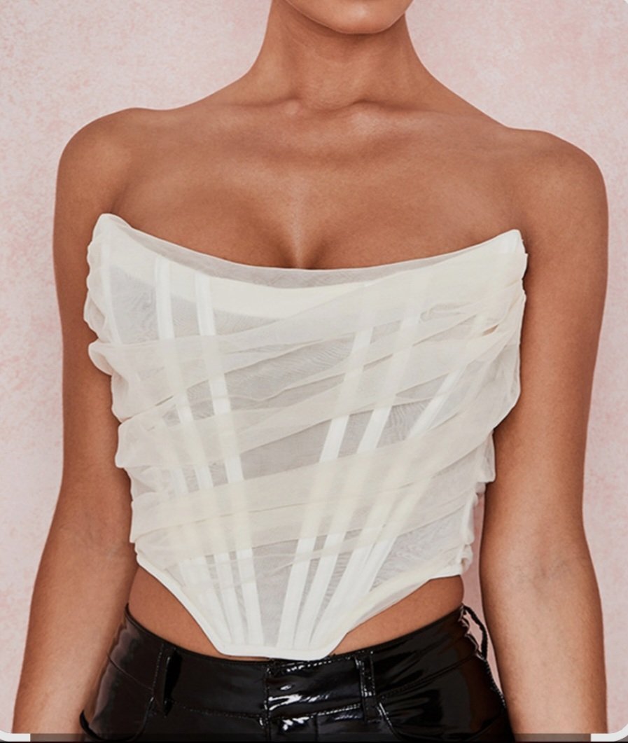 Corset blanc 