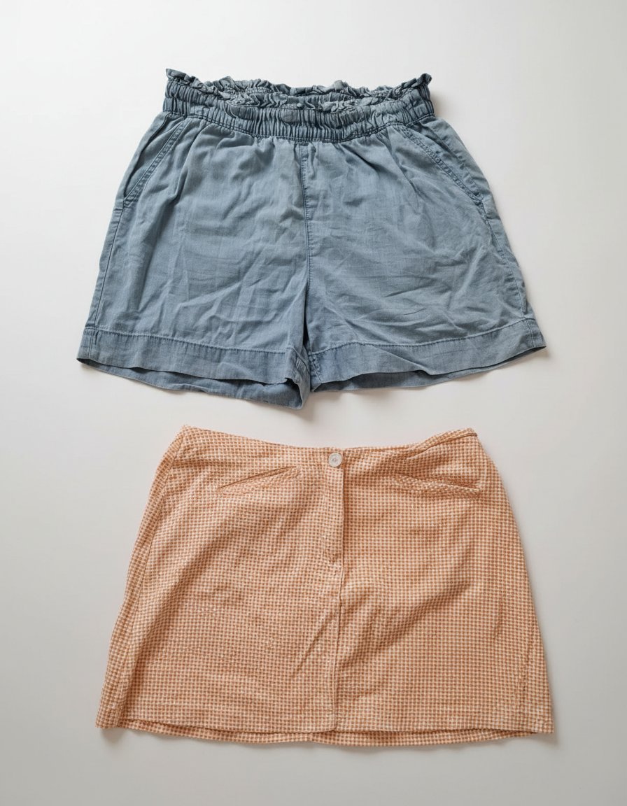 Lot jupe + short