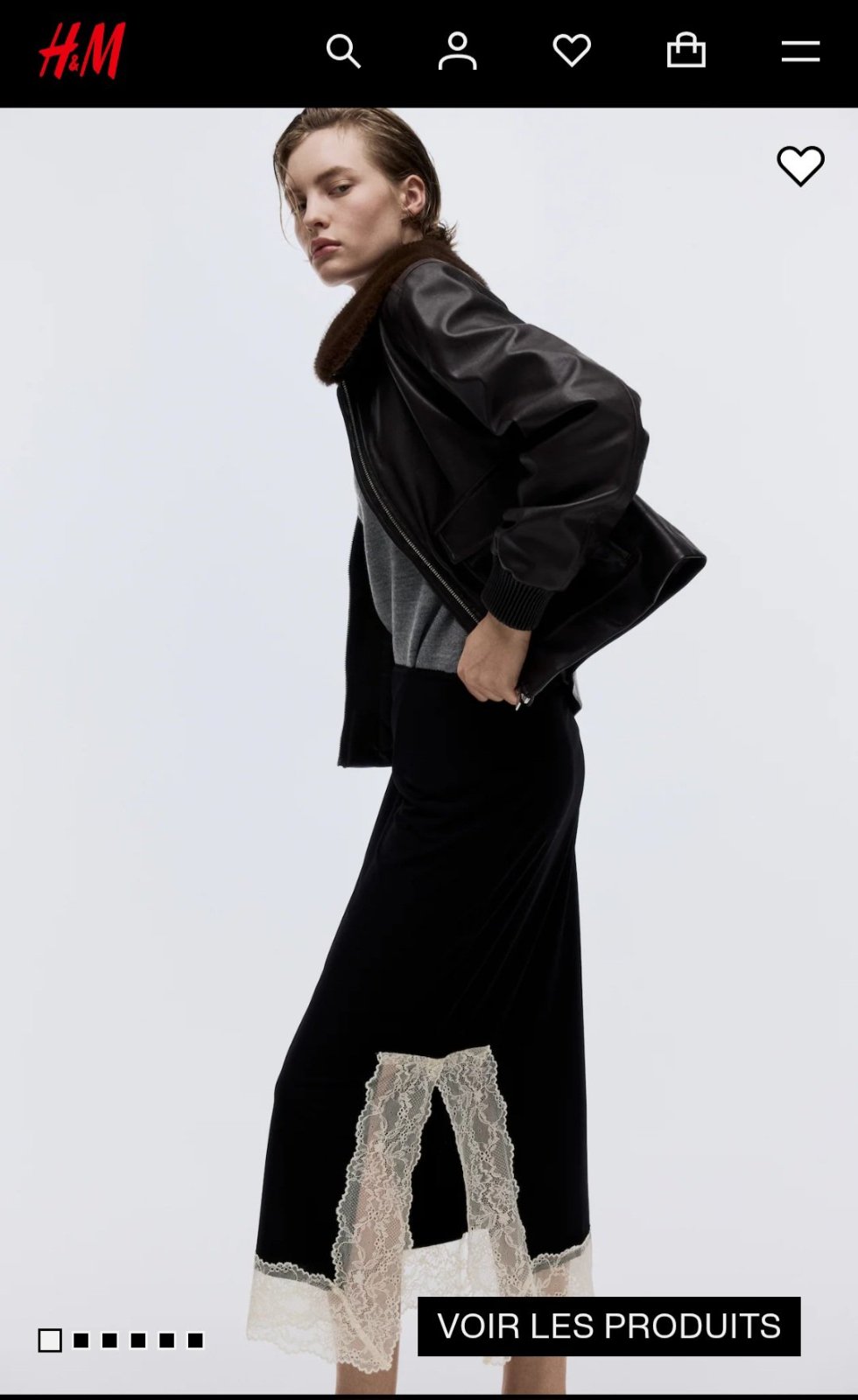 Jupe tendance h&m