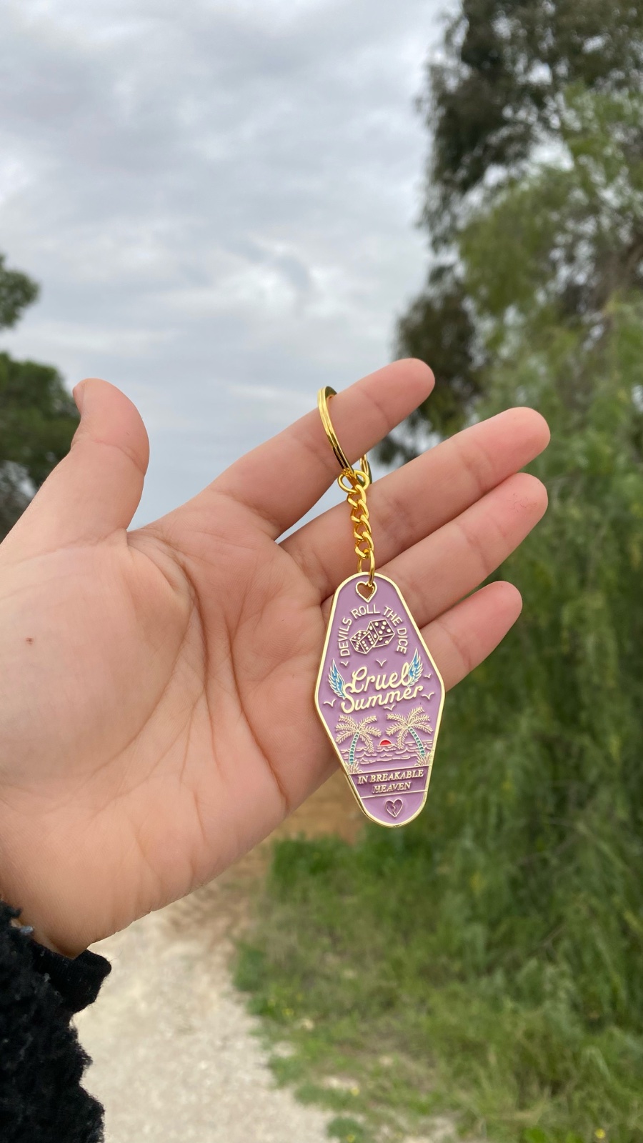 1 cruel summer key chain