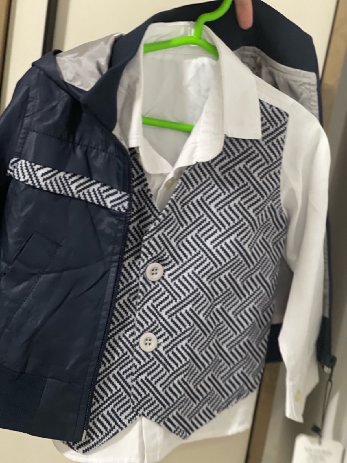 Veste + chemise 