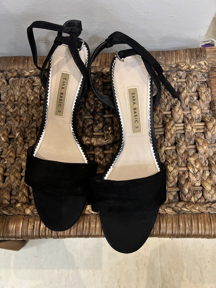 Sandales noir Zara 