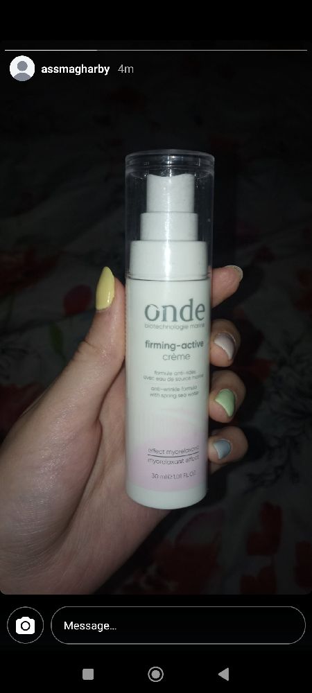 Crème anti âge importée 