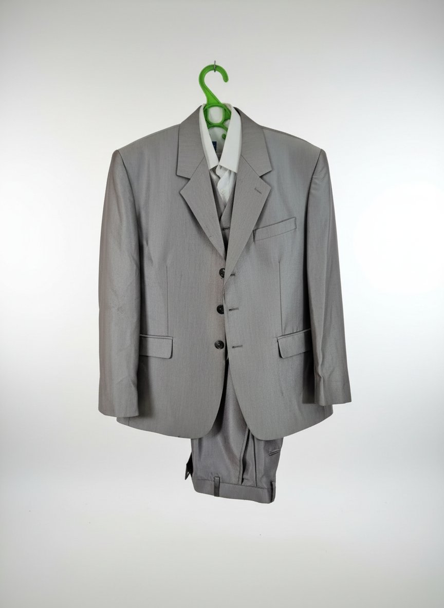 Costume garçon complete (chemise , pantalon , gilet et veste)