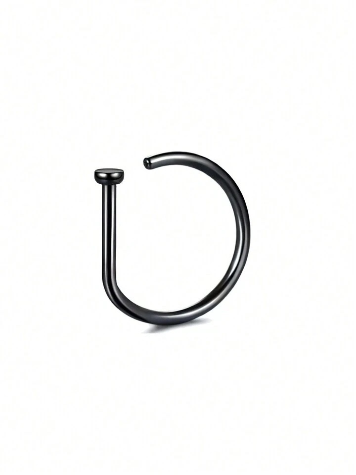     Black Fake Nose Ring