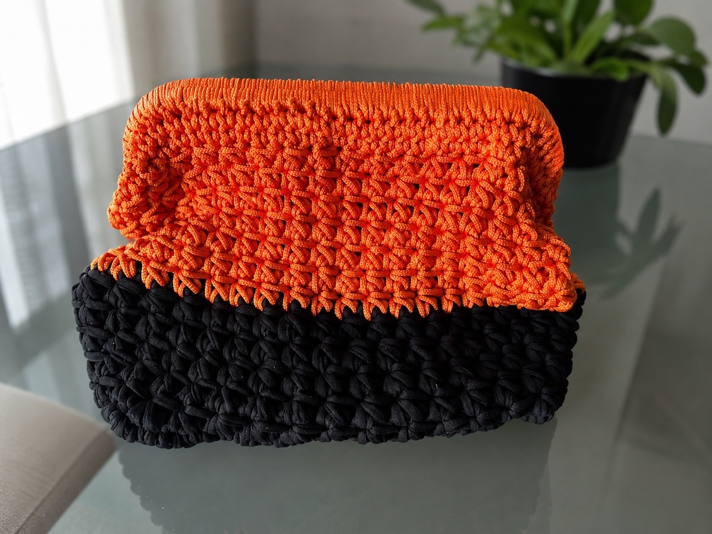 Pochette hand made 🧡