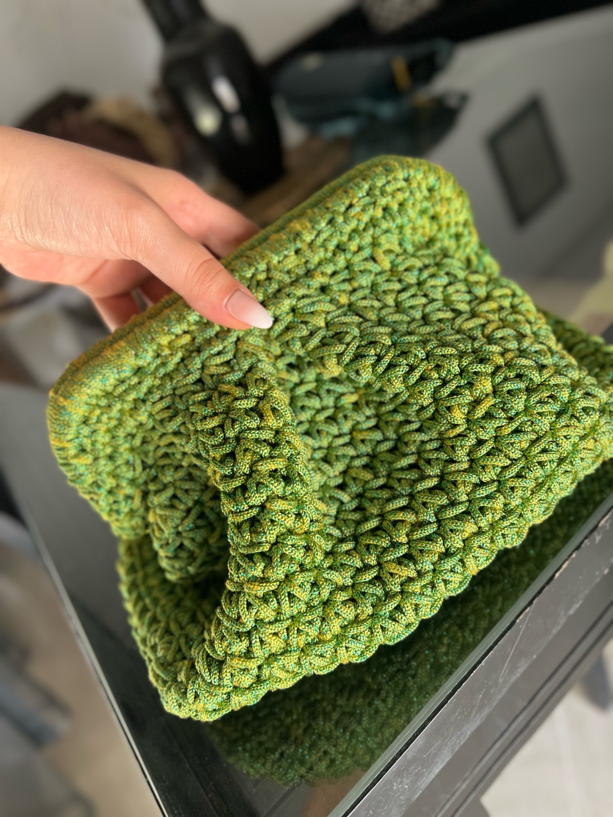 Pochette hand made 