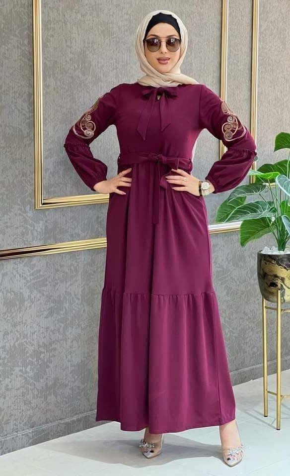 Robe violet