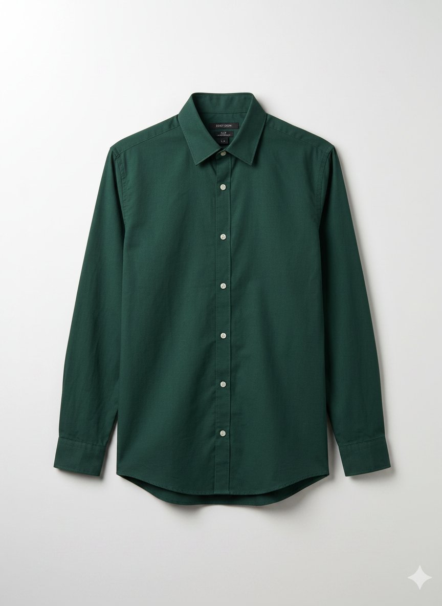 Chemise vert 