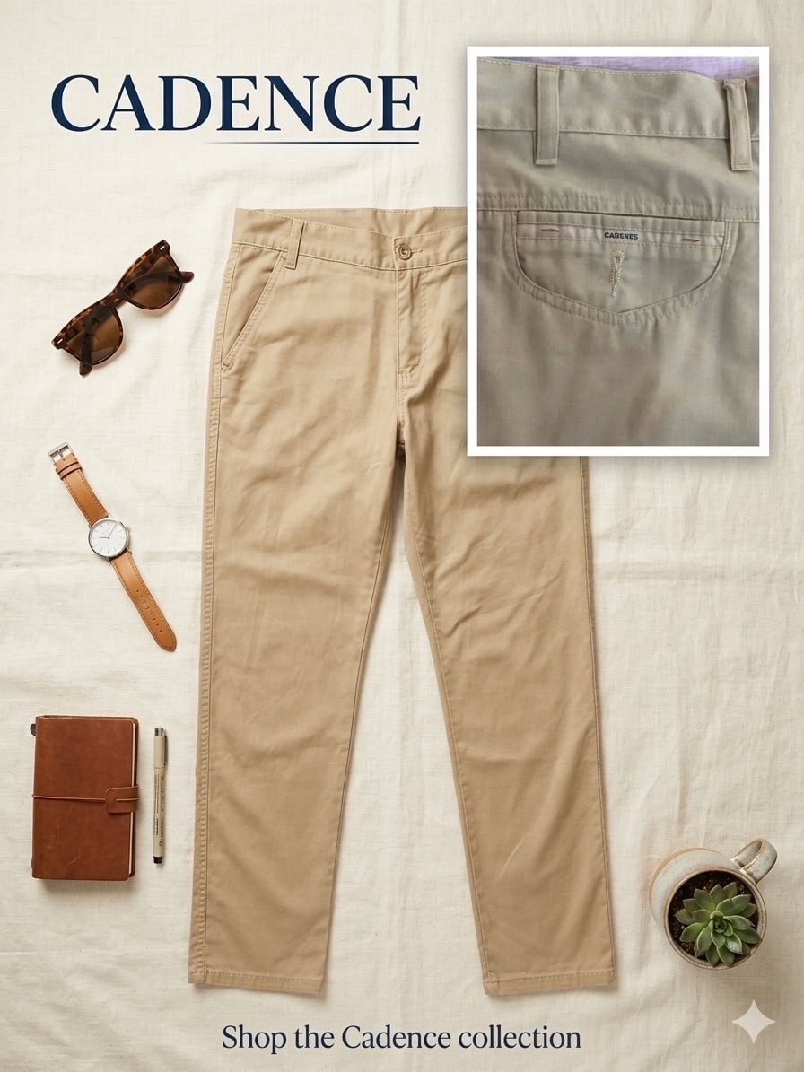 Pantalon pour homme de la marque cadence 