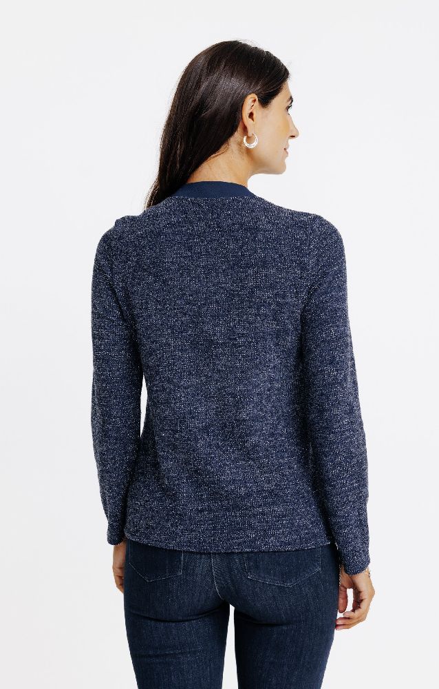 Pull gris en laine