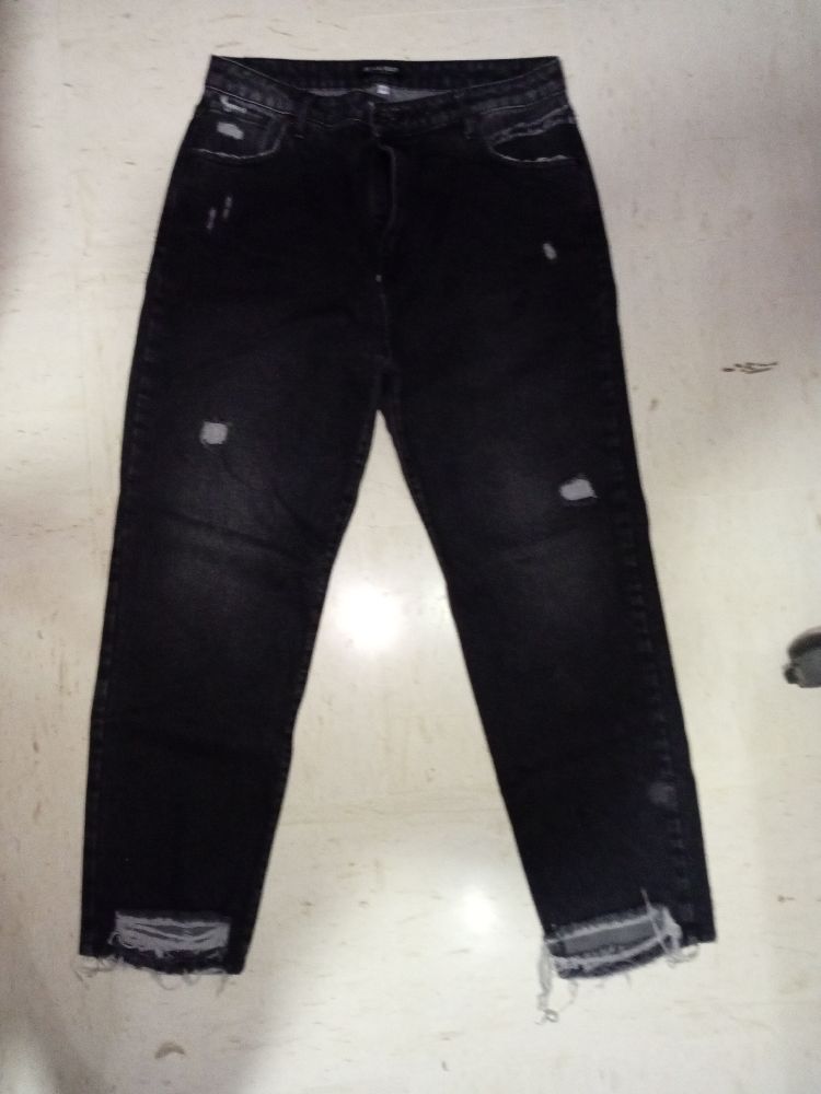 pantalon jeans gris