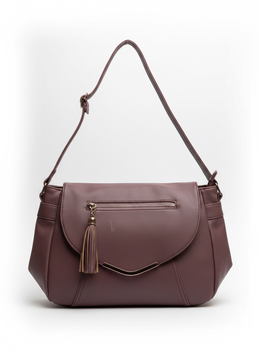 Sac à bandoulière violet  élégant