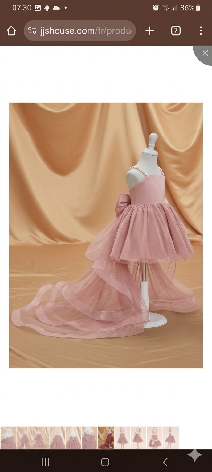 Robe fillette 