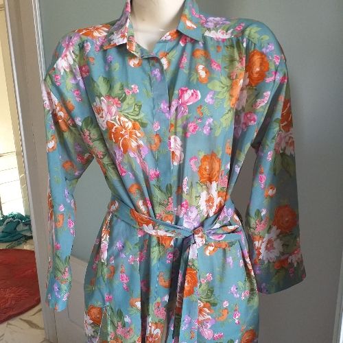 Chemise fleurie