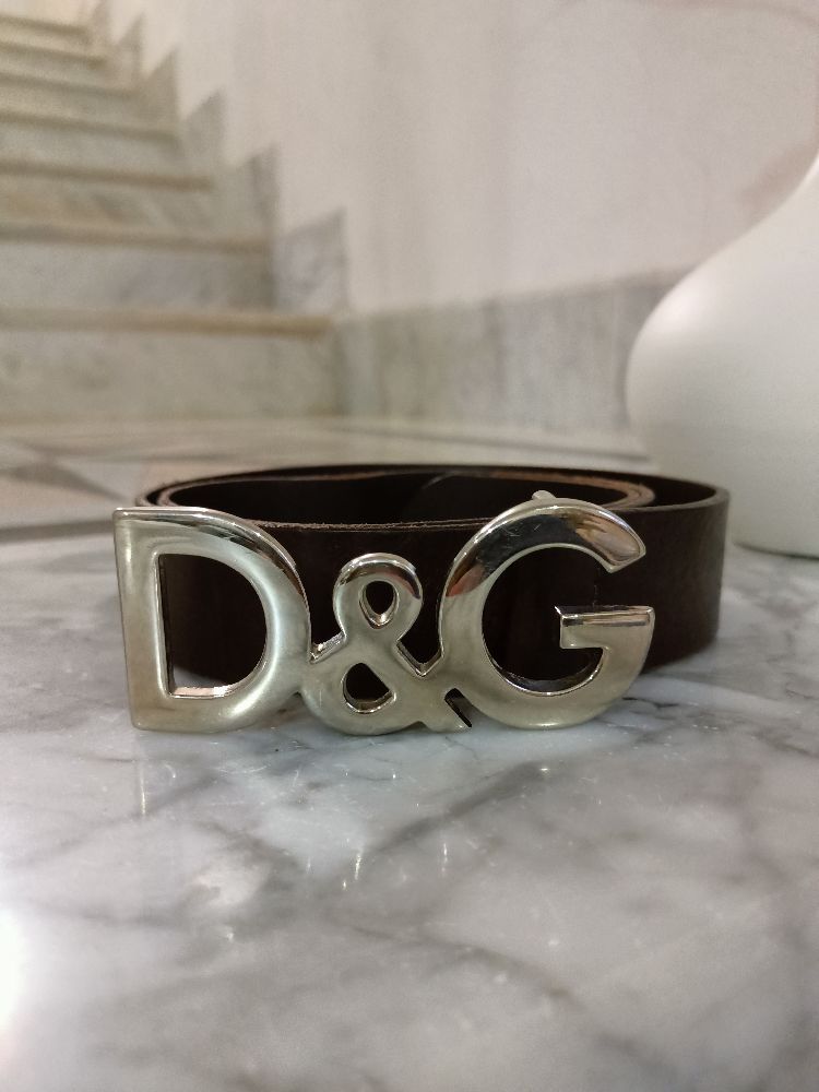 ceinture cuir D&G authentique 